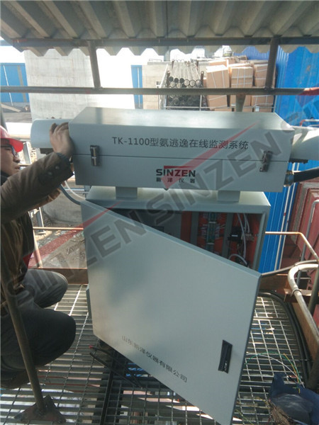 出現的問題：氨逃逸數值為0。